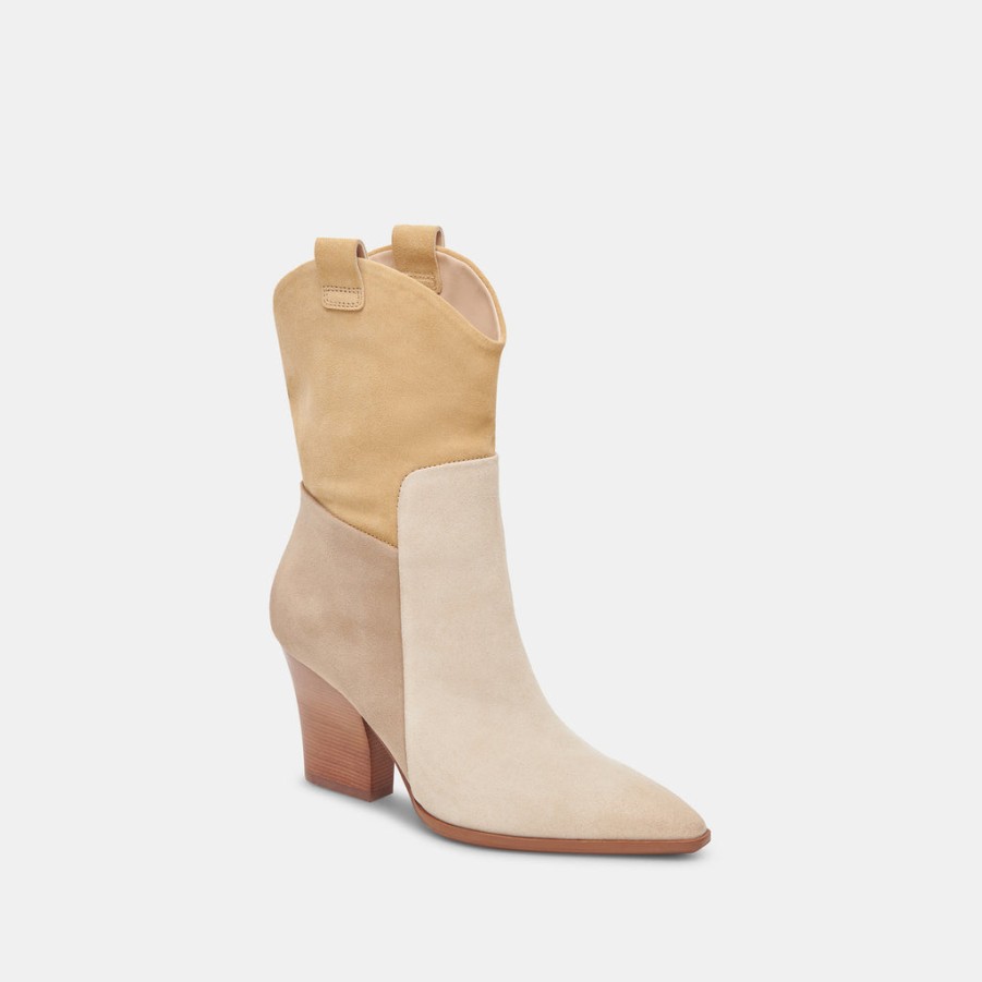 Boots & Booties DOLCE VITA | Ragen Boots Taupe Multi Suede