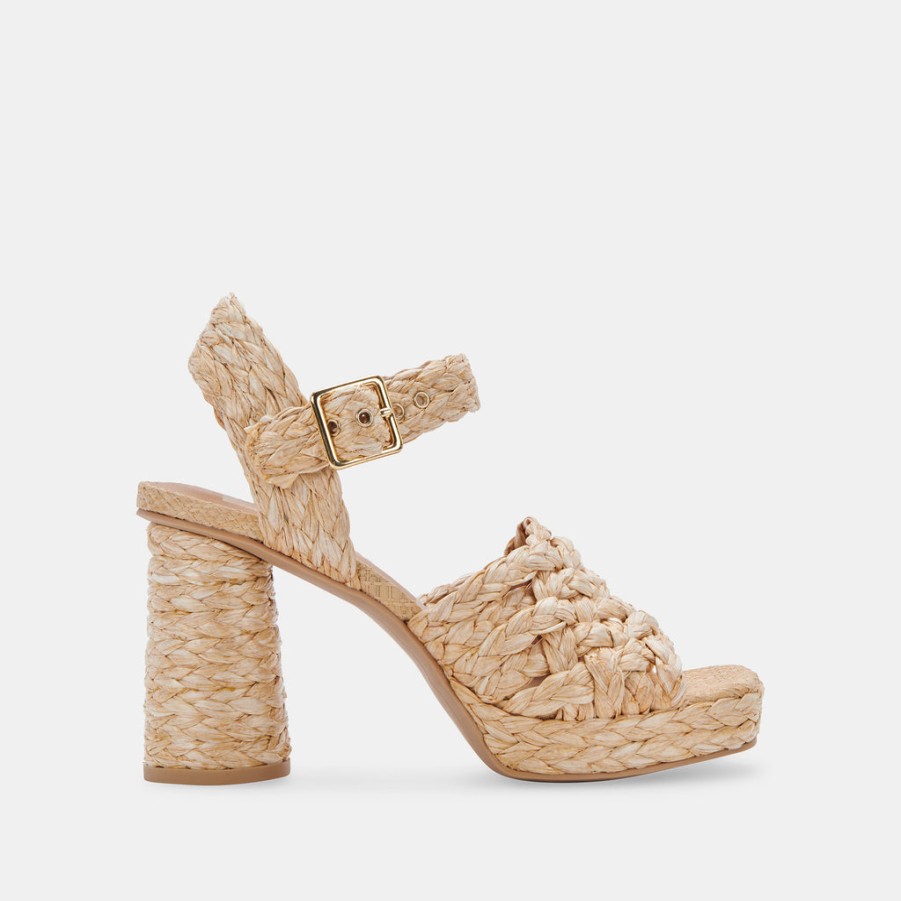 Heels DOLCE VITA | Asher Heels Lt Natural Raffia