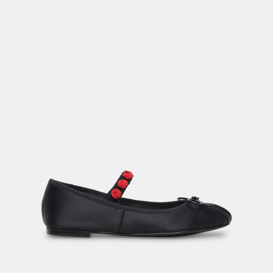 Flats & Loafers DOLCE VITA | Lilly Ballet Flats Black Multi Satin