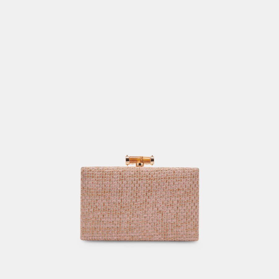 Handbags DOLCE VITA | Sandy Clutch Pink Woven