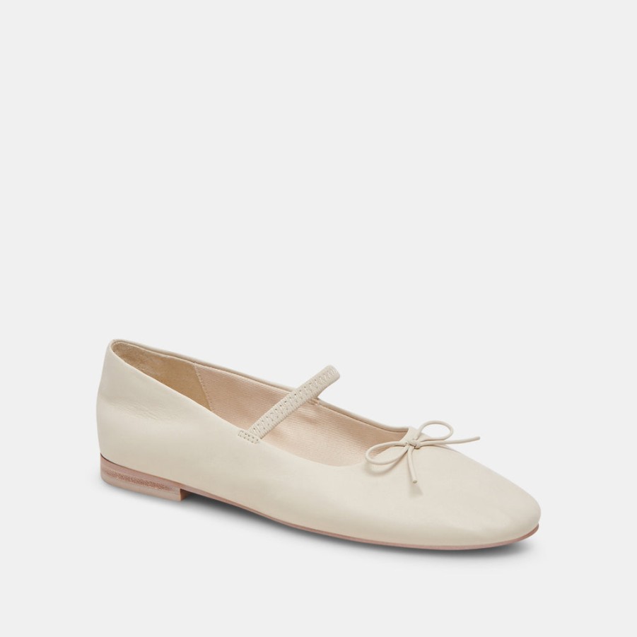 Flats & Loafers DOLCE VITA | Carin Ballet Flats Ivory Leather