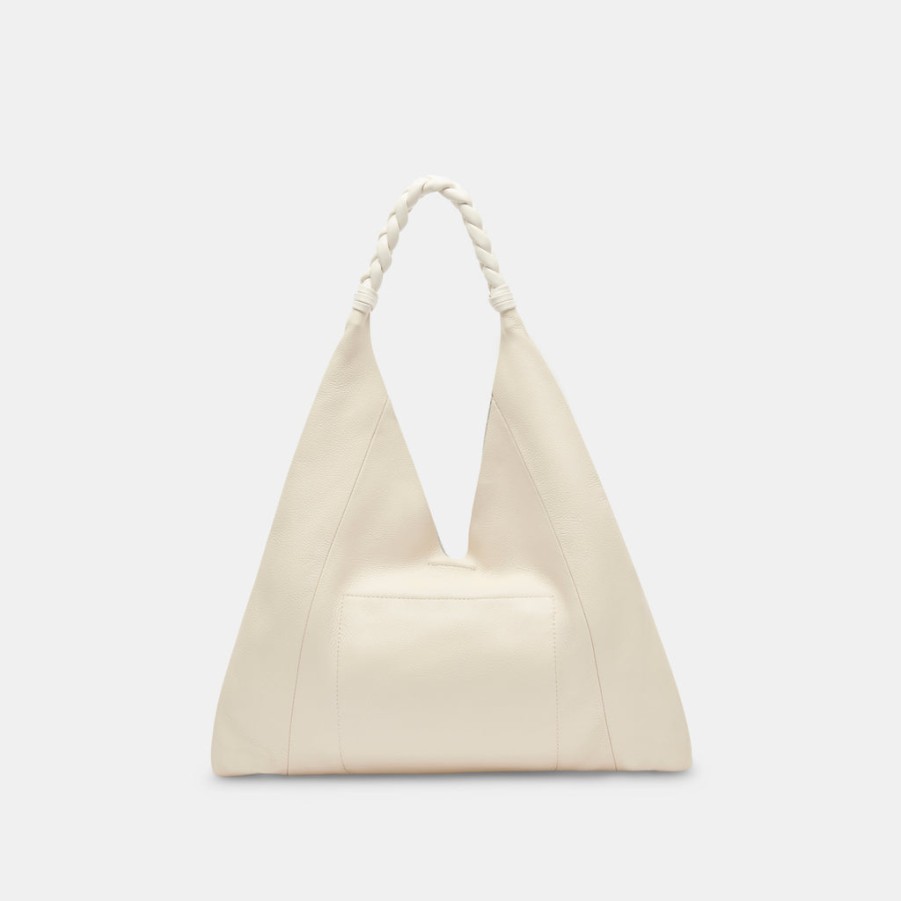 Handbags DOLCE VITA | Mia Tote Ivory Leather