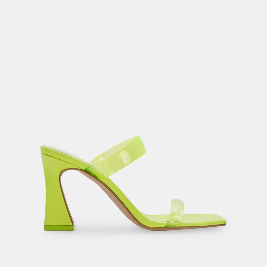 Heels DOLCE VITA | Novah Heels Neon Lime Vinyl