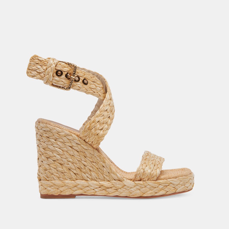 Wedges DOLCE VITA | Aldona Wedges Lt Natural Raffia