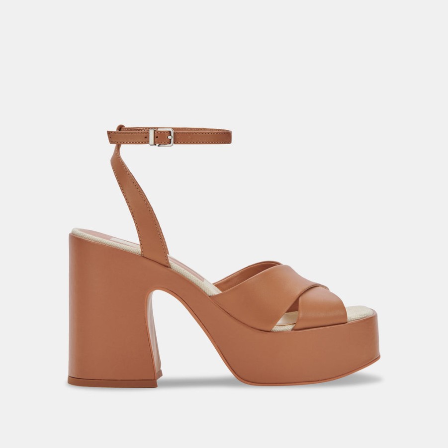 Wedges DOLCE VITA | Wessi Heels Caramel Leather