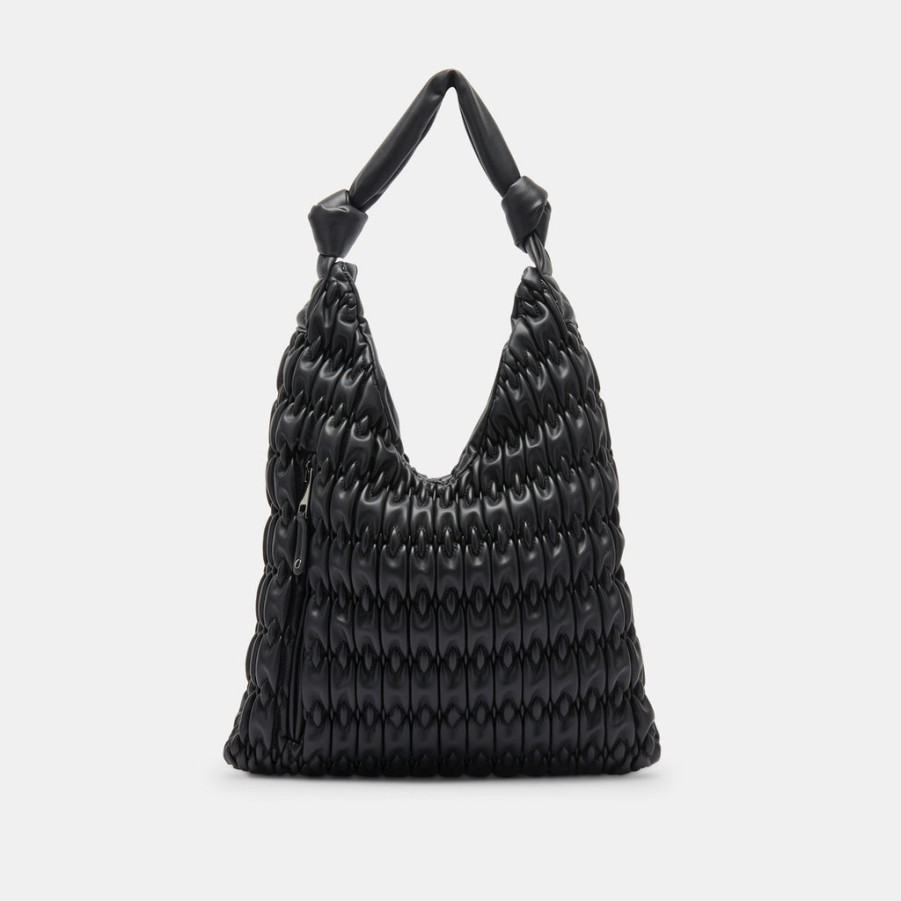 Handbags DOLCE VITA | Angie Tote Black Faux Leather