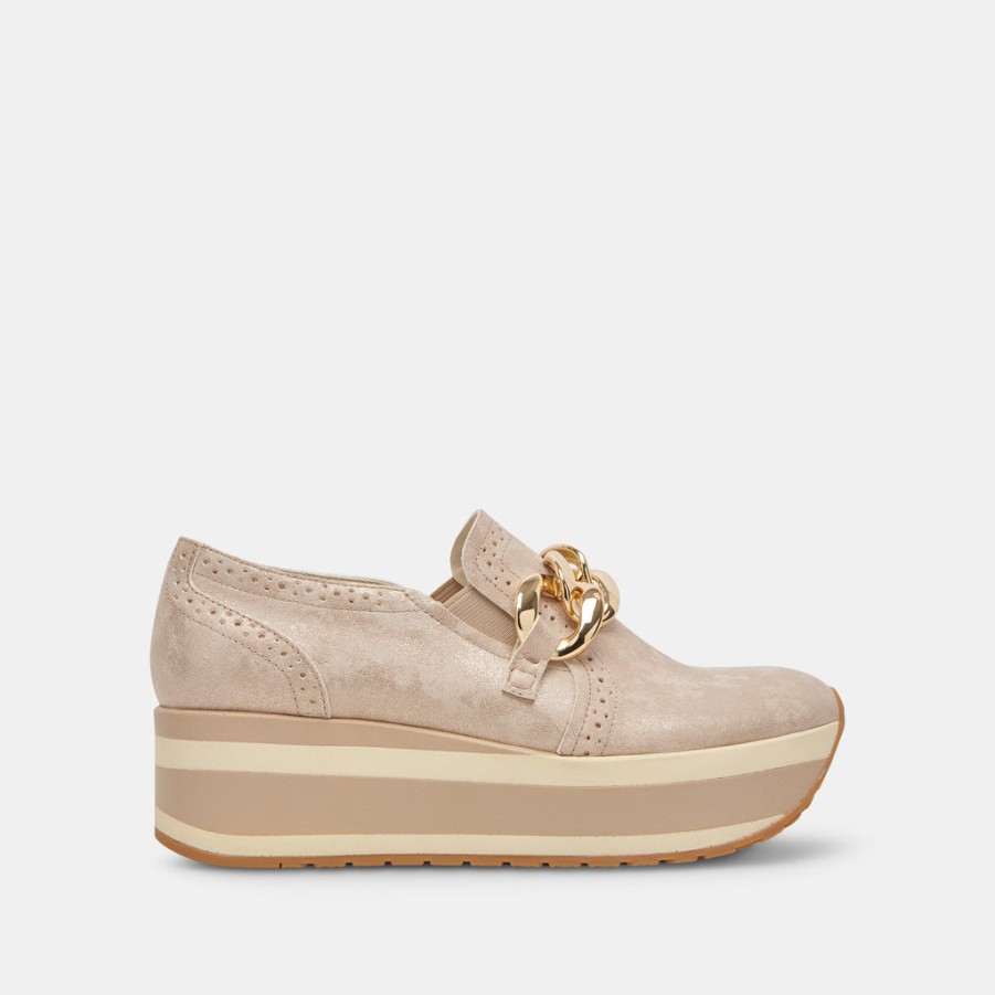 Sneakers DOLCE VITA | Jhenee Sneakers Light Gold Nubuck