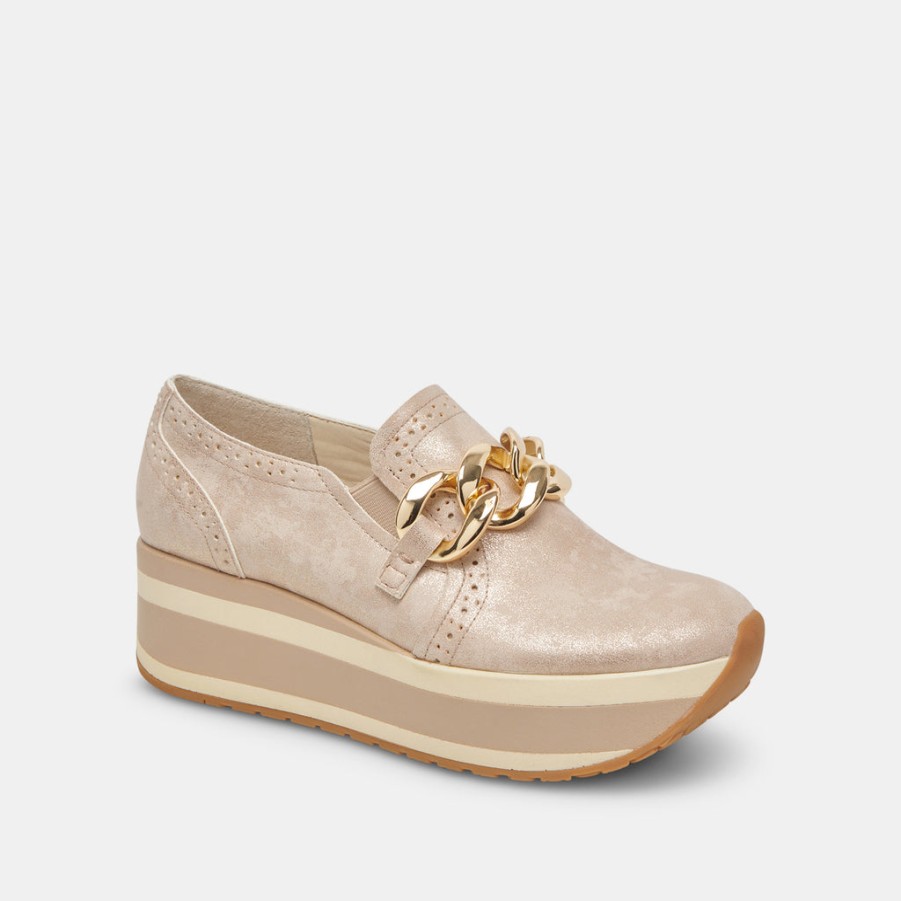 Sneakers DOLCE VITA | Jhenee Sneakers Light Gold Nubuck