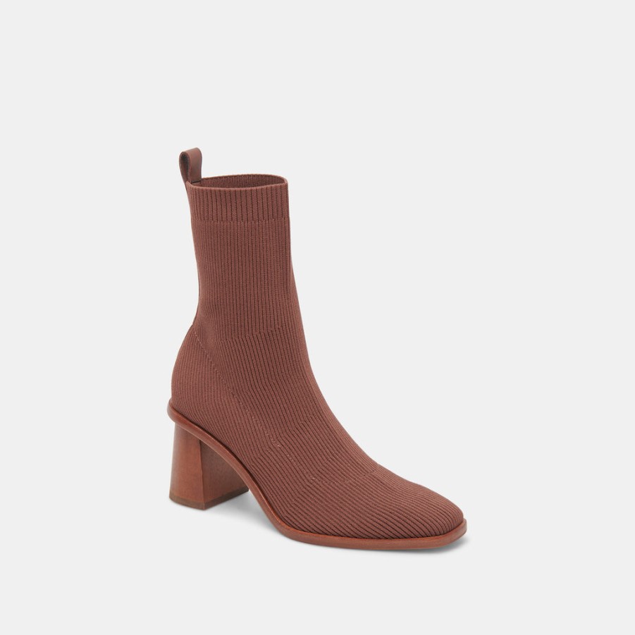 Boots & Booties DOLCE VITA | Alaya Booties Brown Knit