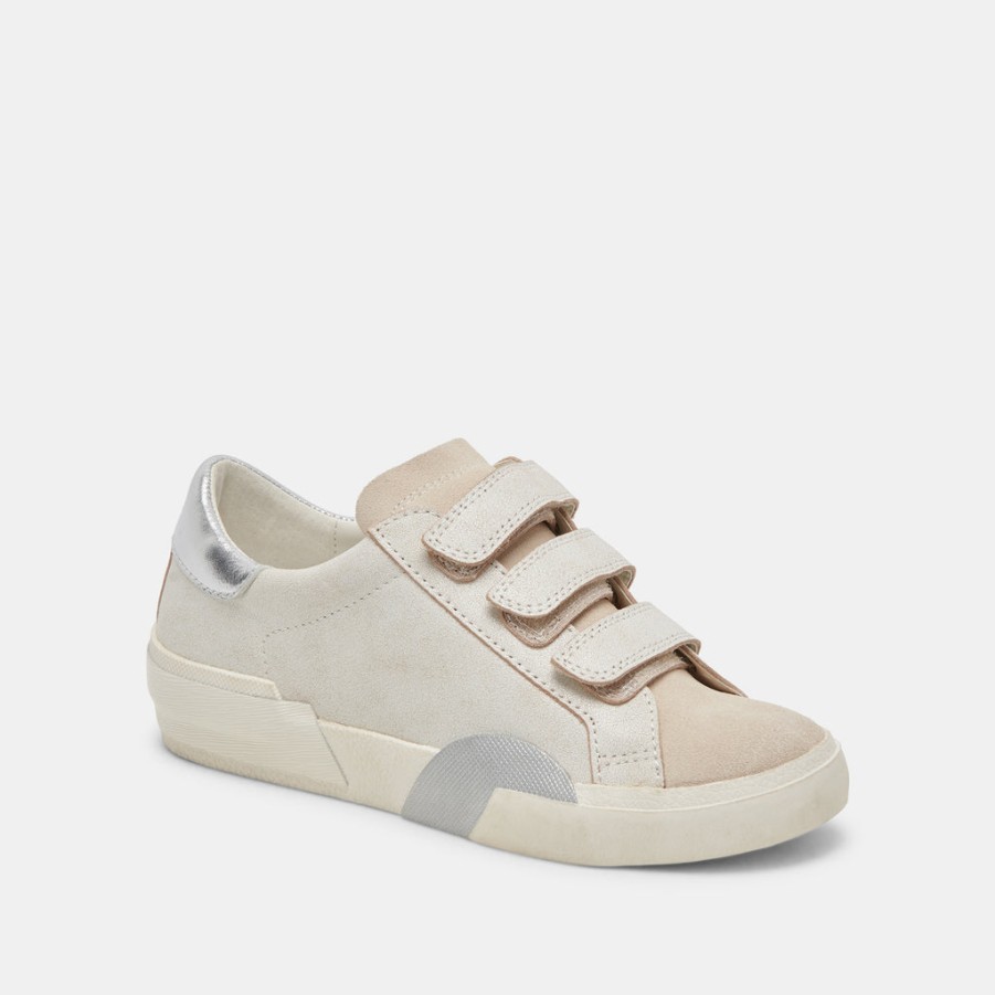 Sneakers DOLCE VITA | Zabor Sneakers Off White Distressed Leather