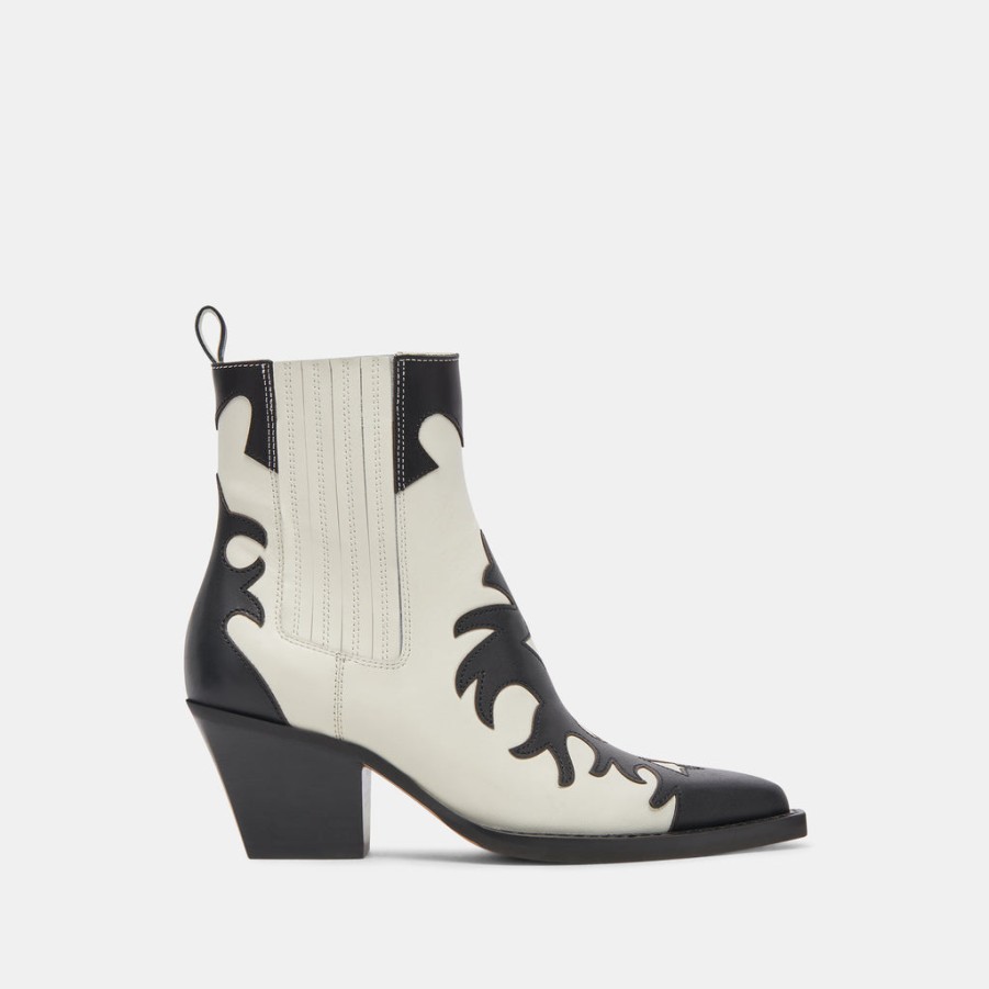 Boots & Booties DOLCE VITA | Renia Boots Black White Leather