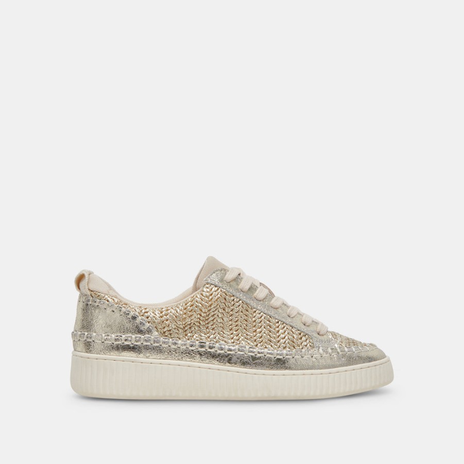 Sneakers DOLCE VITA | Nicona Sneakers Gold Woven