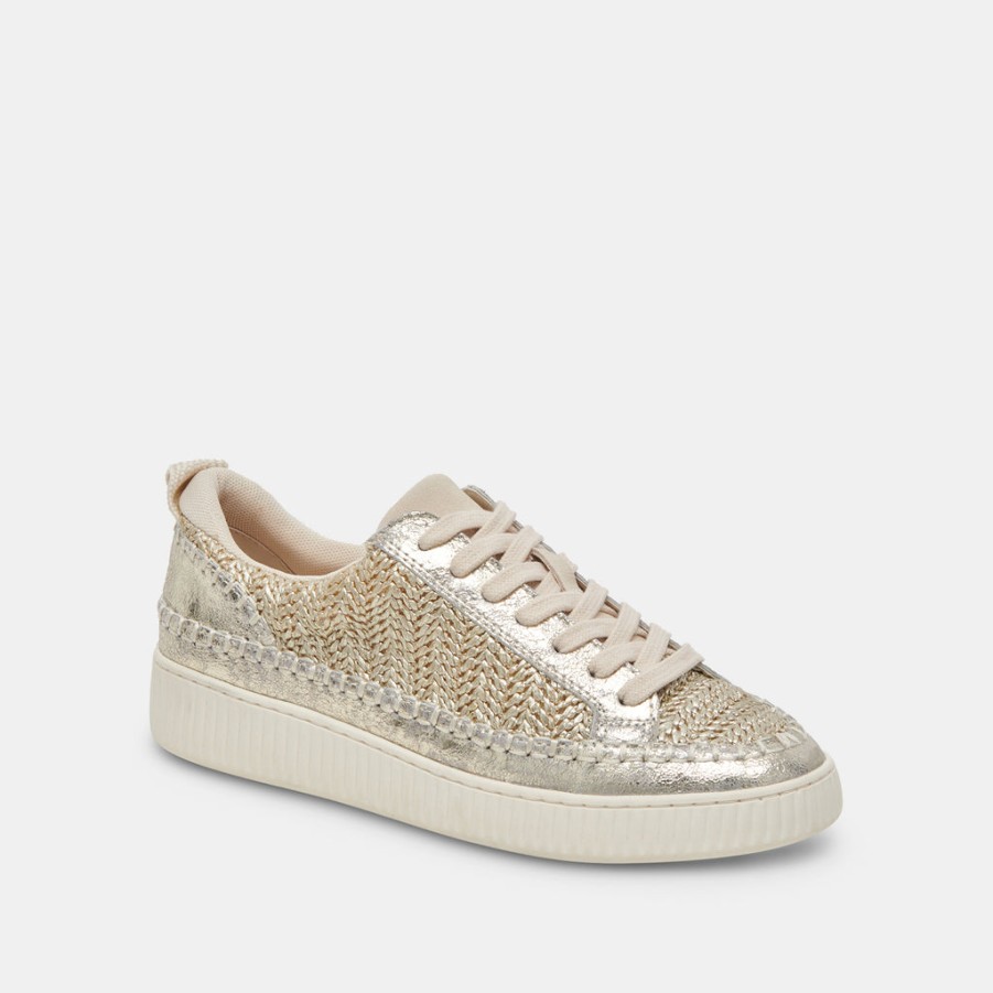 Sneakers DOLCE VITA | Nicona Sneakers Gold Woven