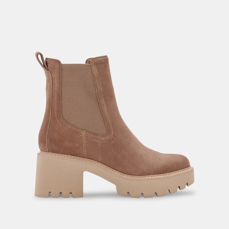 Boots & Booties DOLCE VITA | Hawk H2O Booties Mushroom Suede