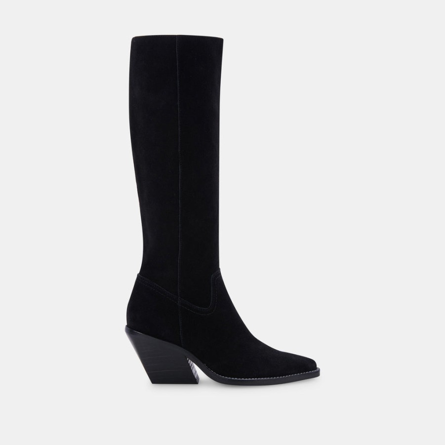 Boots & Booties DOLCE VITA | Varian Boots Black Suede