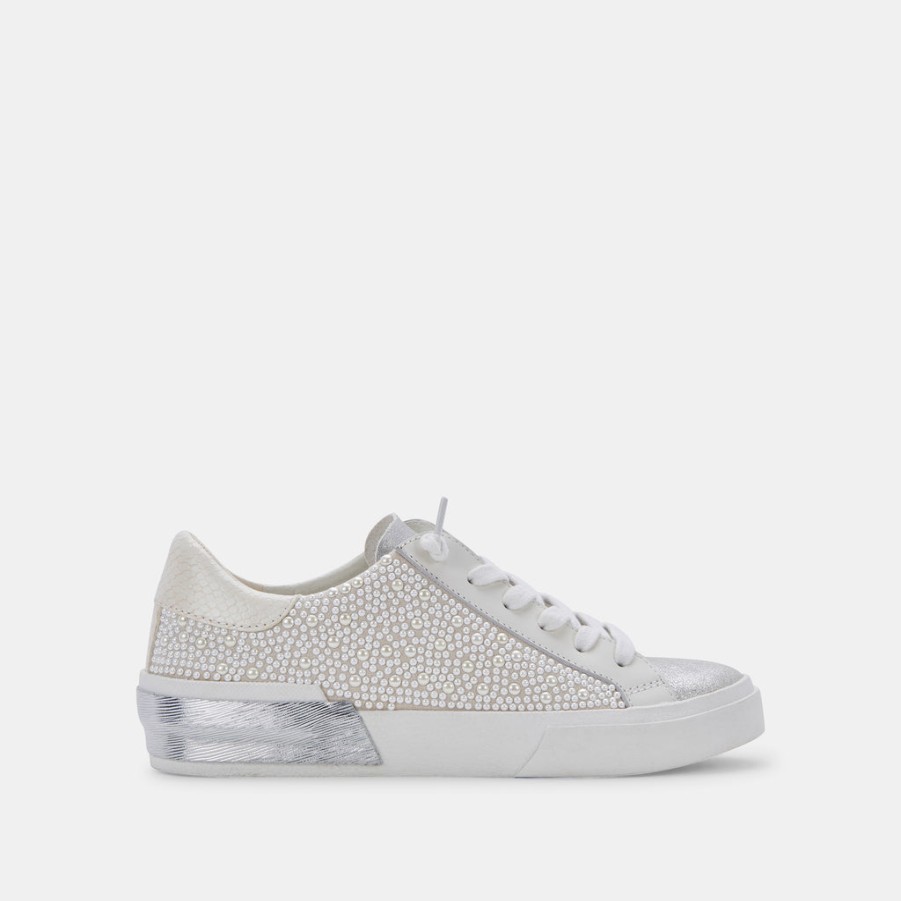 Sneakers DOLCE VITA | Zina Pearl Wide Sneakers Vanilla Pearls