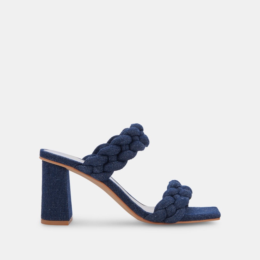 Sandals DOLCE VITA | Paily Heels Indigo Denim