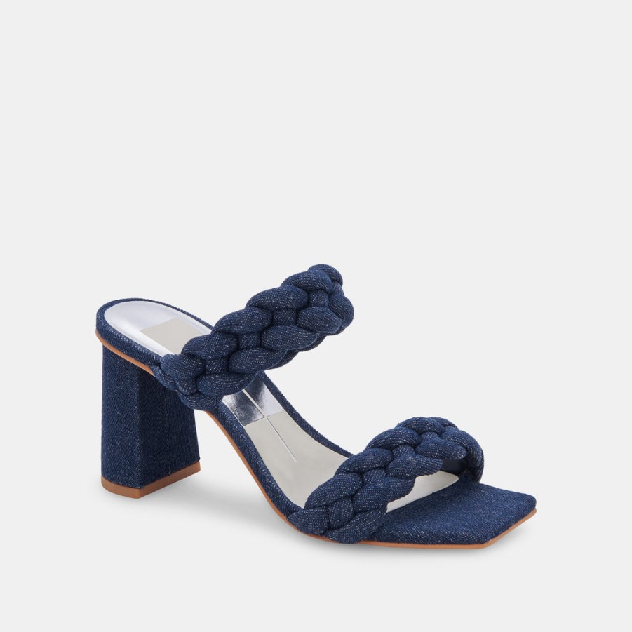 Sandals DOLCE VITA | Paily Heels Indigo Denim