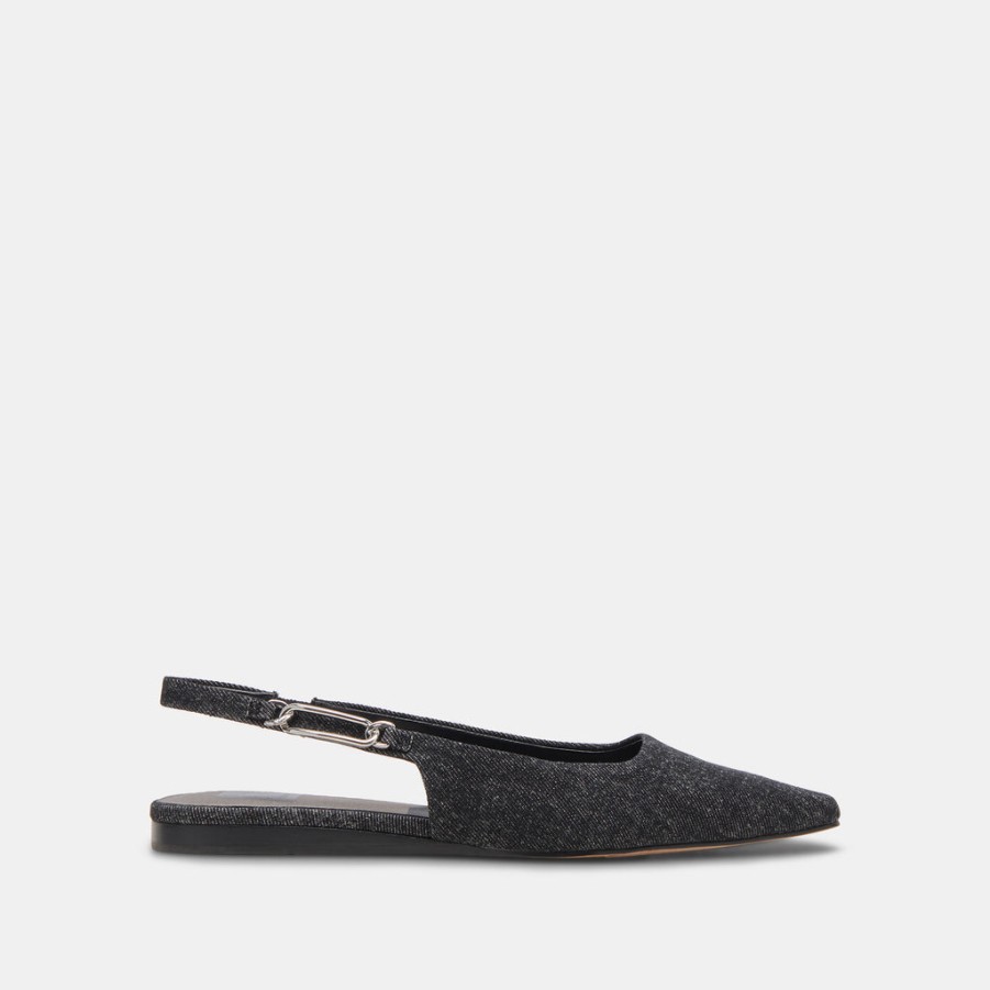 Flats & Loafers DOLCE VITA | Elley Flats Carbon Denim