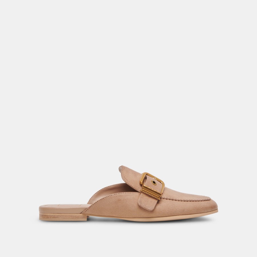 Mules & Clogs DOLCE VITA | Santel Flats Taupe Leather