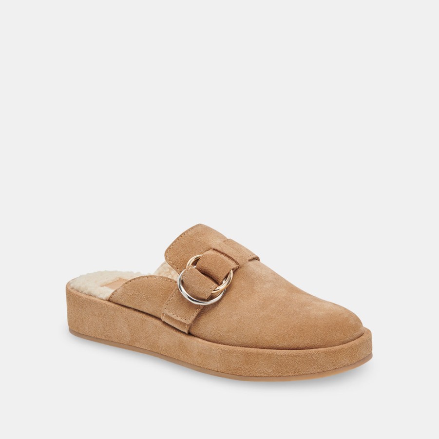 Flats & Loafers DOLCE VITA | Astor Plush Flats Desert Suede