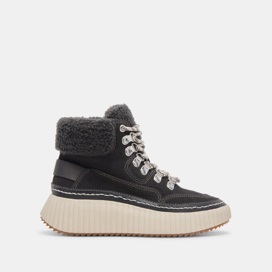 Sneakers DOLCE VITA | Debbie Plush Sneakers Anthracite Suede