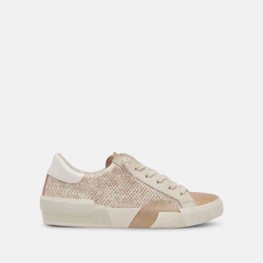 Sneakers DOLCE VITA | Zina Sneakers Sand Embossed Leather