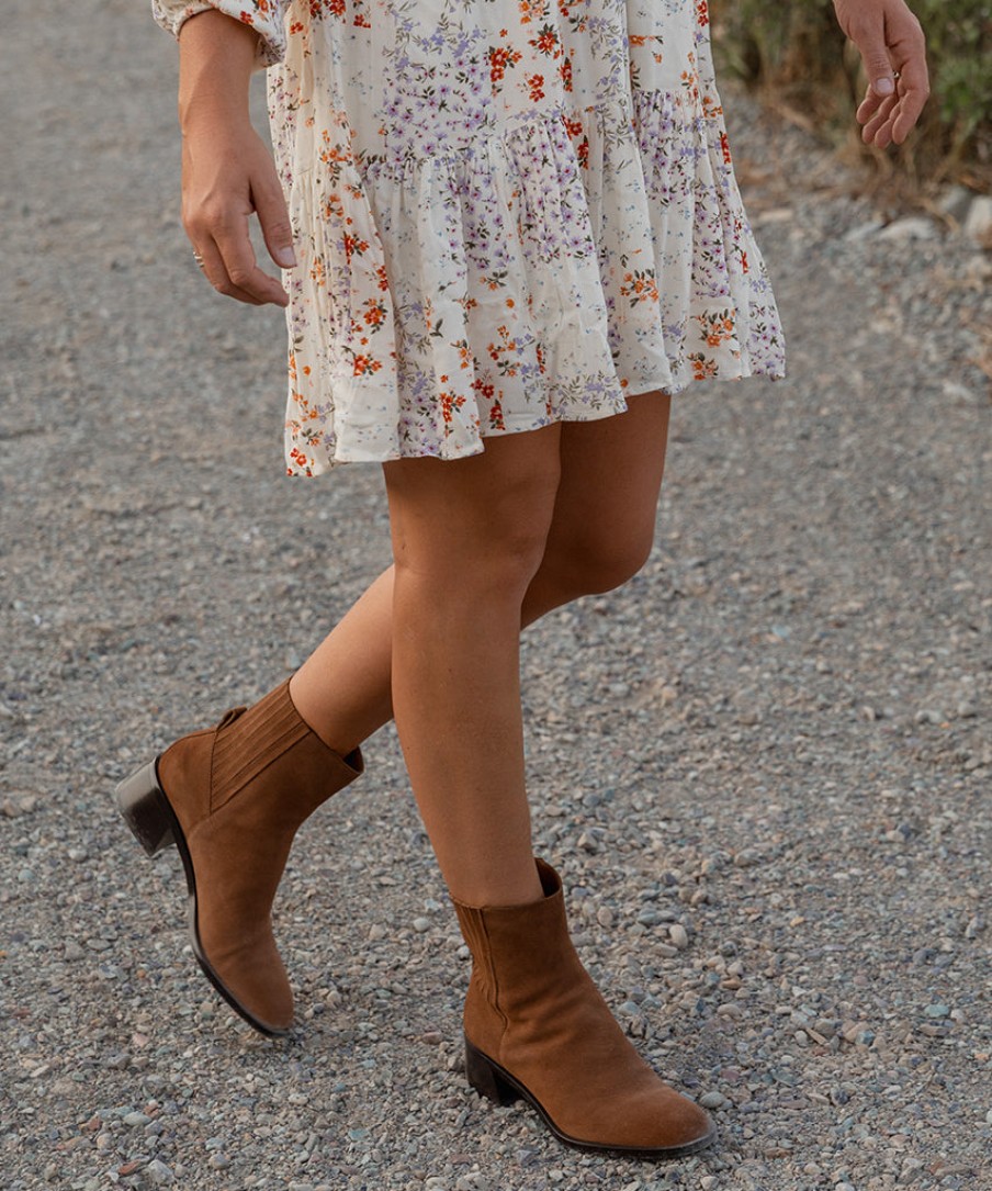 Boots & Booties DOLCE VITA | Linny H2O Boots Brown Suede