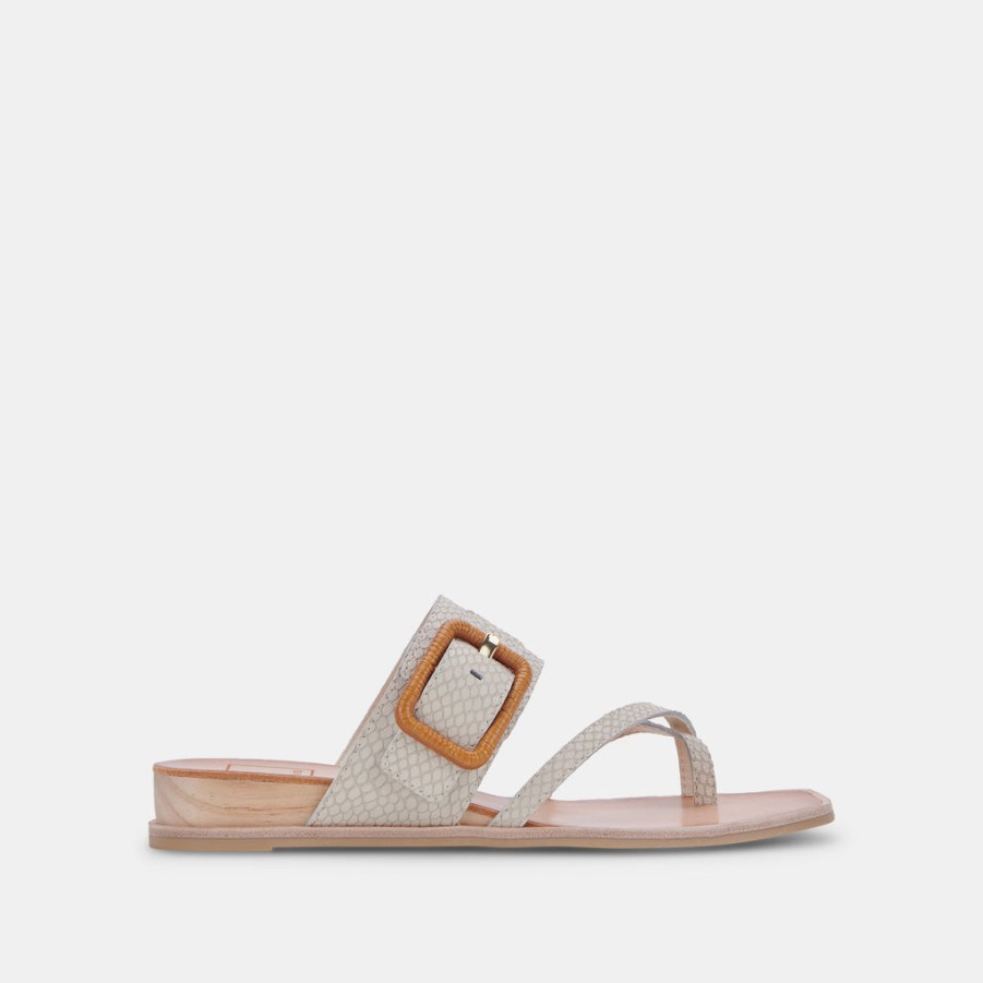 Sandals DOLCE VITA | Perris Sandals Ivory Embossed Leather