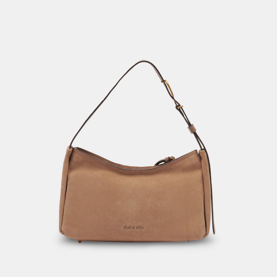 Handbags DOLCE VITA | Audri Shoulder Bag Chanterelle Suede