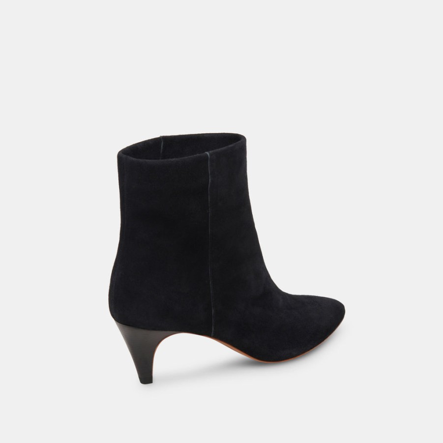 Boots & Booties DOLCE VITA | Dee Wide Booties Nero Suede