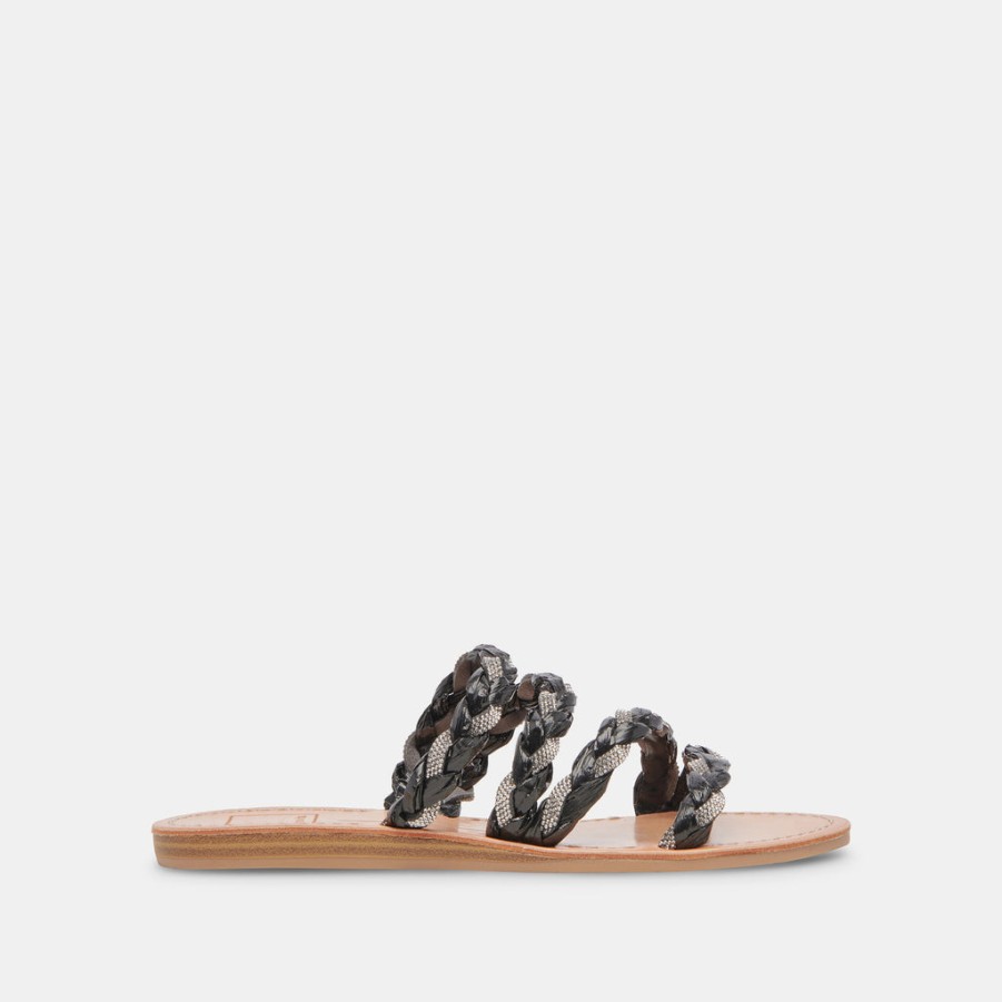 Sandals DOLCE VITA | Khloe Sandals Black Rhinestone