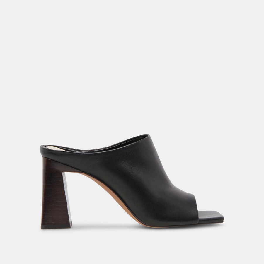 Mules & Clogs DOLCE VITA | Lizzo Heels Black Leather