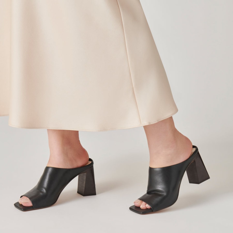 Mules & Clogs DOLCE VITA | Lizzo Heels Black Leather