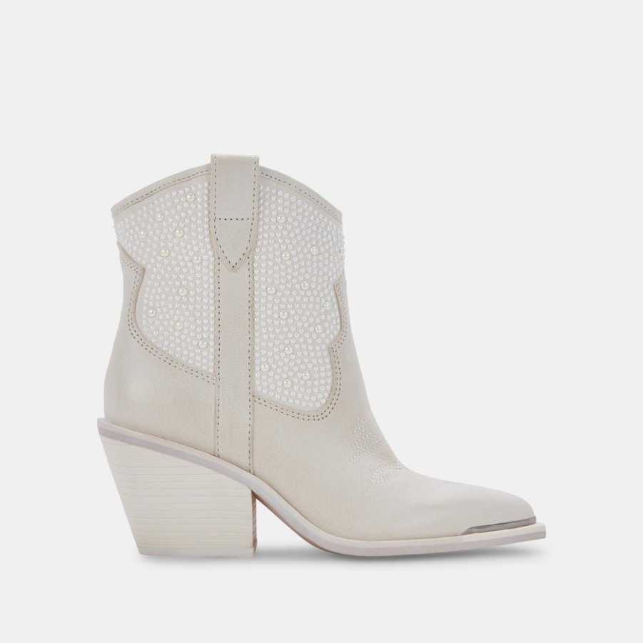 Boots & Booties DOLCE VITA | Nashe Booties Off White Pearls