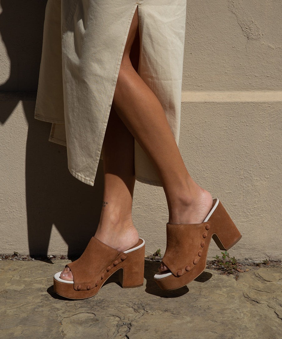 Wedges DOLCE VITA | Emol Heels Pecan Suede