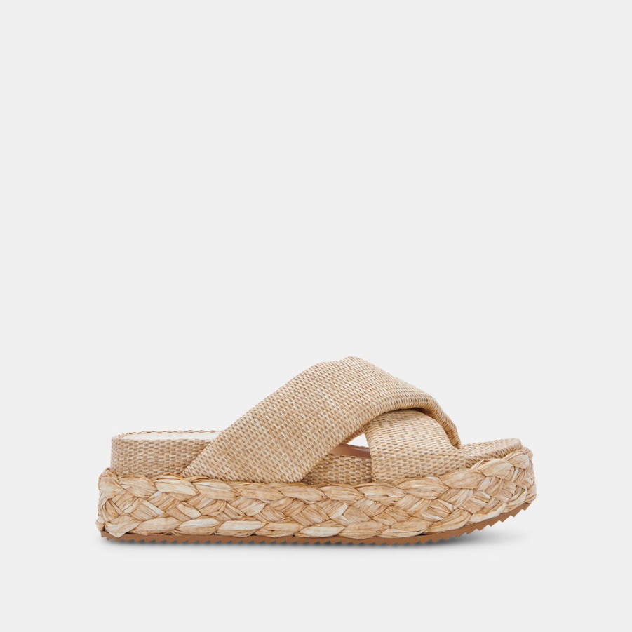 Wedges DOLCE VITA | Blume Sandals Lt Natural Raffia