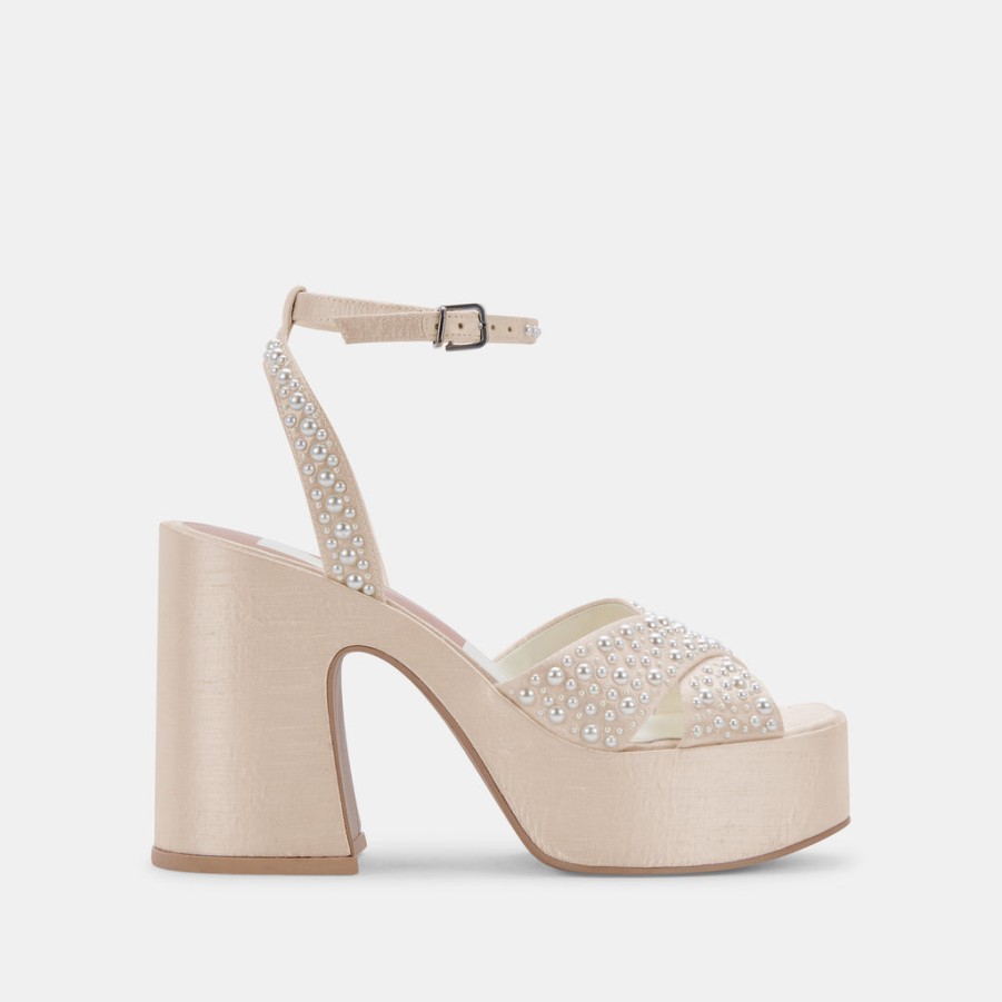 Heels DOLCE VITA | Wessi Pearl Heels Vanilla Pearls