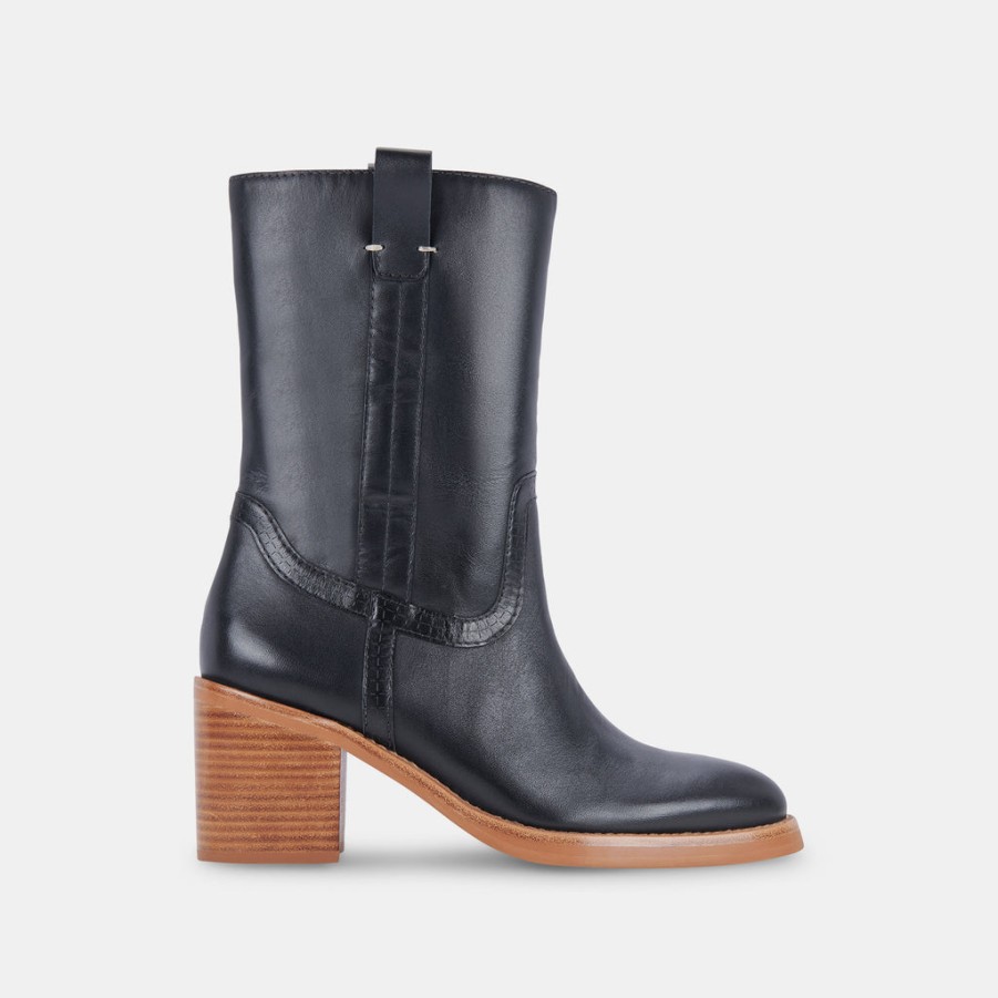 Boots & Booties DOLCE VITA | Colete Boots Black Leather