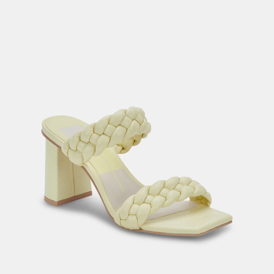 Sandals DOLCE VITA | Paily Heels Lemon Cream Stella