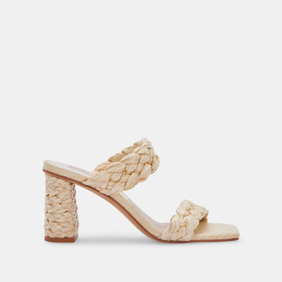 Heels DOLCE VITA | Paily Raffia Heels Vanilla Raffia