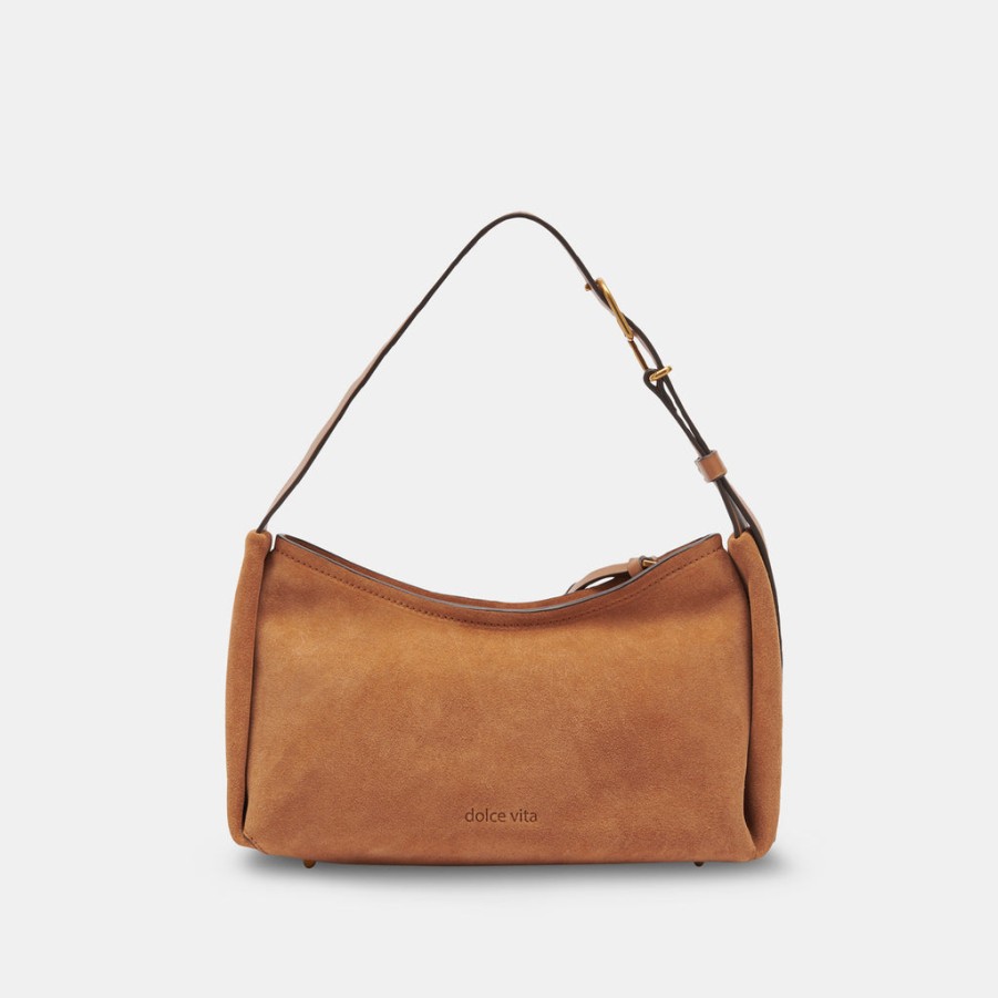 Handbags DOLCE VITA | Audri Shoulder Bag Rusty Oak Suede