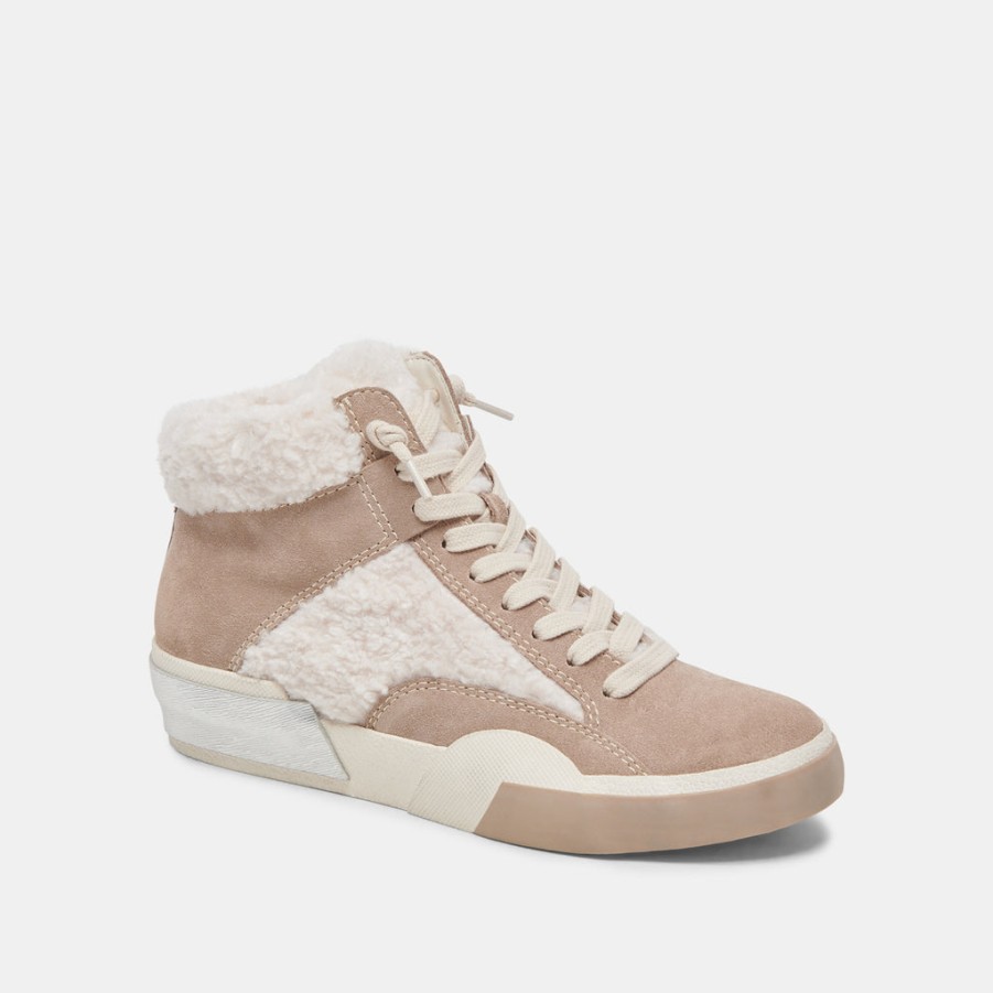 Sneakers DOLCE VITA | Zilvia Plush Sneakers Taupe Multi Suede