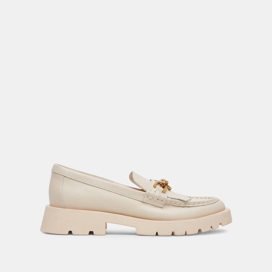 Flats & Loafers DOLCE VITA | Erna Wide Flats Ivory Leather