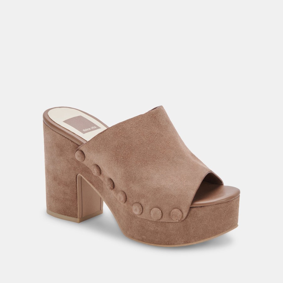 Wedges DOLCE VITA | Emol Heels Mushroom Suede