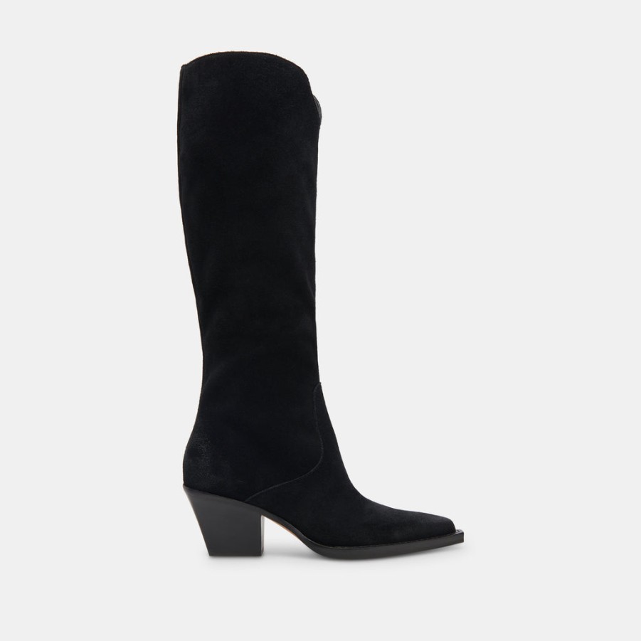 Boots & Booties DOLCE VITA | Raj Boots Onyx Suede