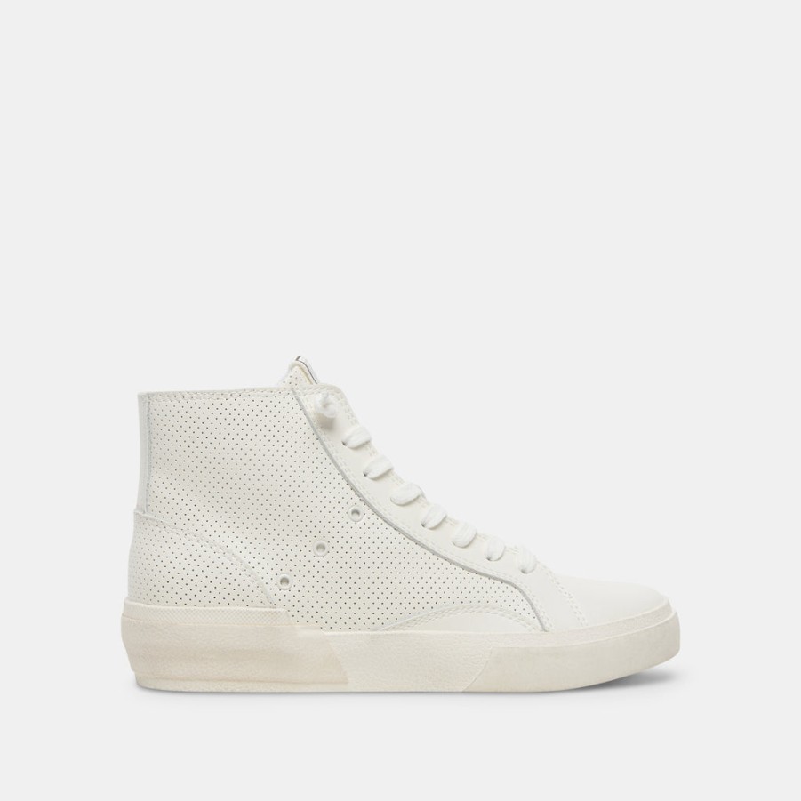 Sneakers DOLCE VITA | Zohara Sneakers White Perforated Leather