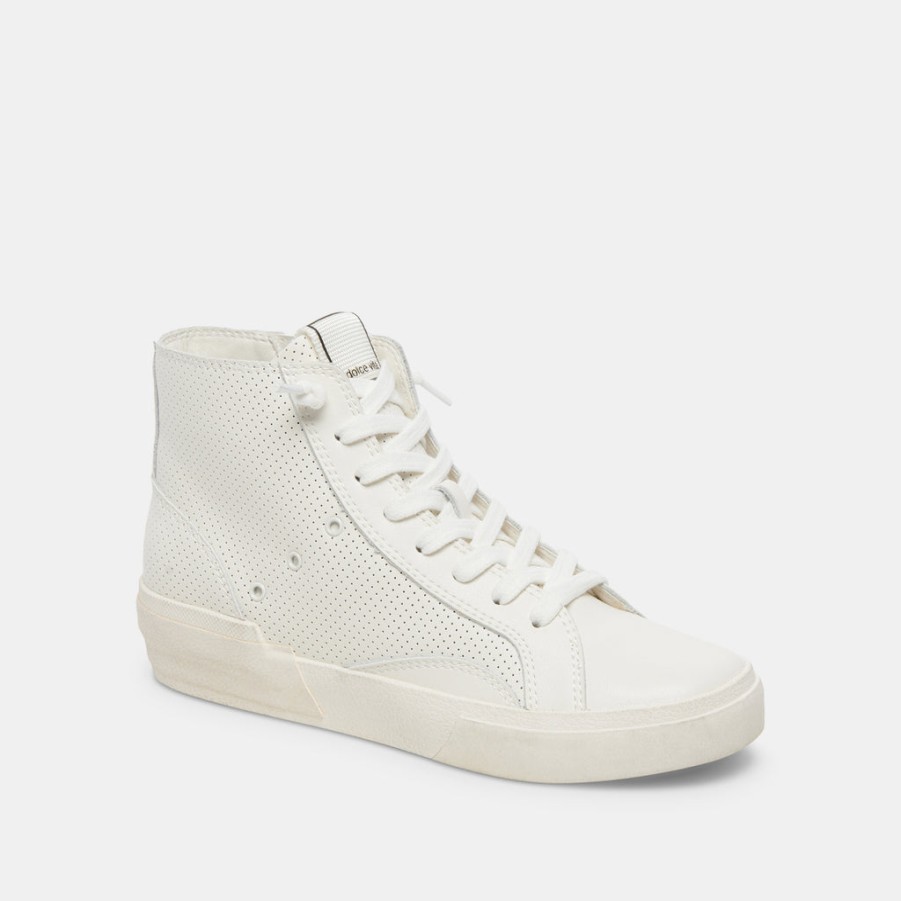 Sneakers DOLCE VITA | Zohara Sneakers White Perforated Leather