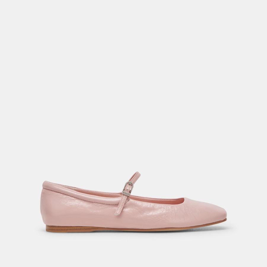 Flats & Loafers DOLCE VITA | Reyes Ballet Flats Pink Crinkle Patent