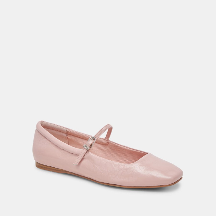 Flats & Loafers DOLCE VITA | Reyes Ballet Flats Pink Crinkle Patent